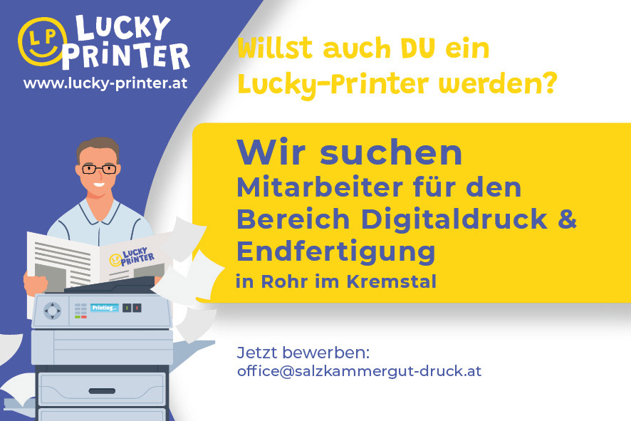 Willst auch du ein Lucky Printer werden?