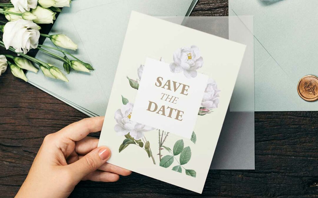 Save-the-Date-Karten drucken lassen